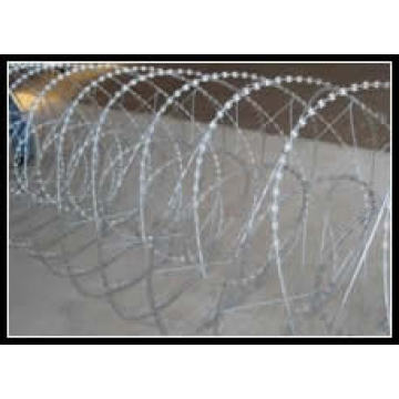 Bto-22 Galvanized Razor Barbed Wire